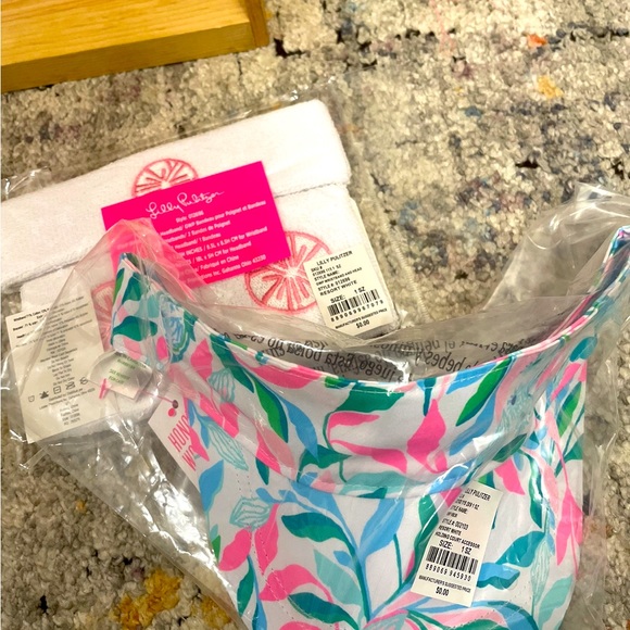 Golf Tennis Beach Visor Hat SPF GWP NWT NIP Tennis sport sweat bands Bundle - Picture 2 of 3